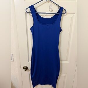 Amazon Essentials Women's Blue Dress